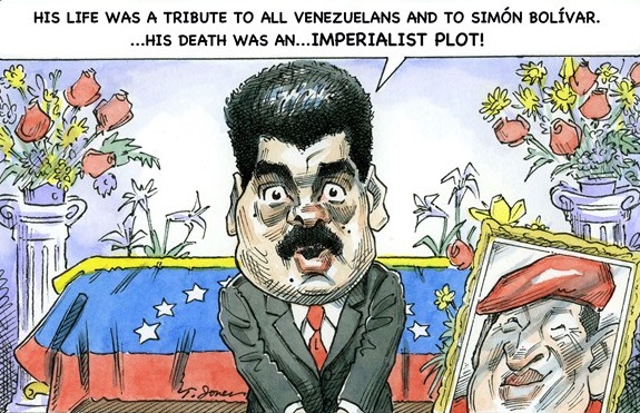 Maduro Political Cartoon, chavez political cartoon, political cartoon