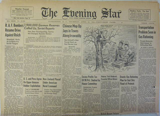 Evening Star 23 April 1942 worldwartwo.filminspector.com