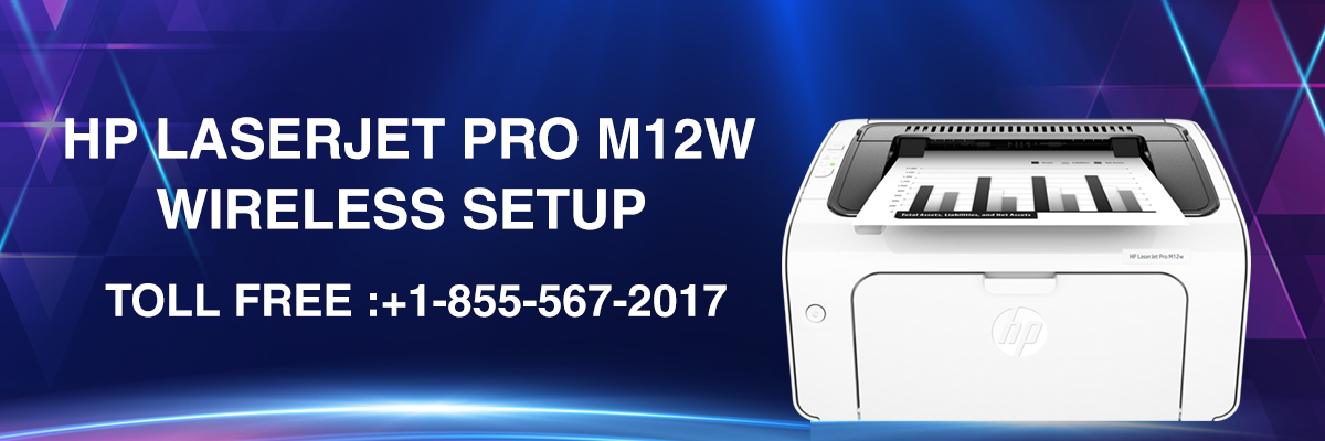 123hpcomsetupcomtech365 Hp Laserjet Pro M12w Wireless Setup
