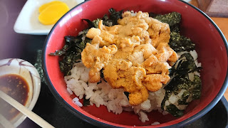 Skydive Hokkai　 Sea urchins are also fresh local produce