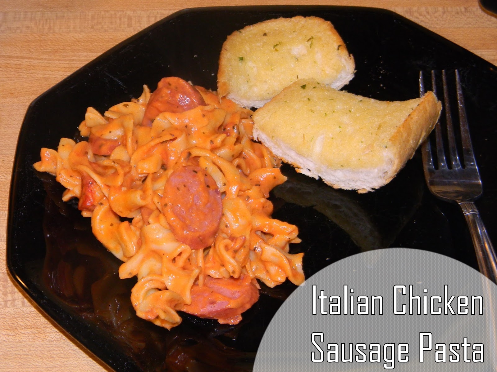 Growing to Four: Italian Chicken Sausage Pasta