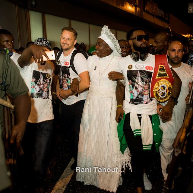  Photos of boxing champ Larry Ekundayo