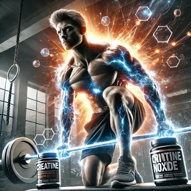 Creatine and Nitric Oxide Combination