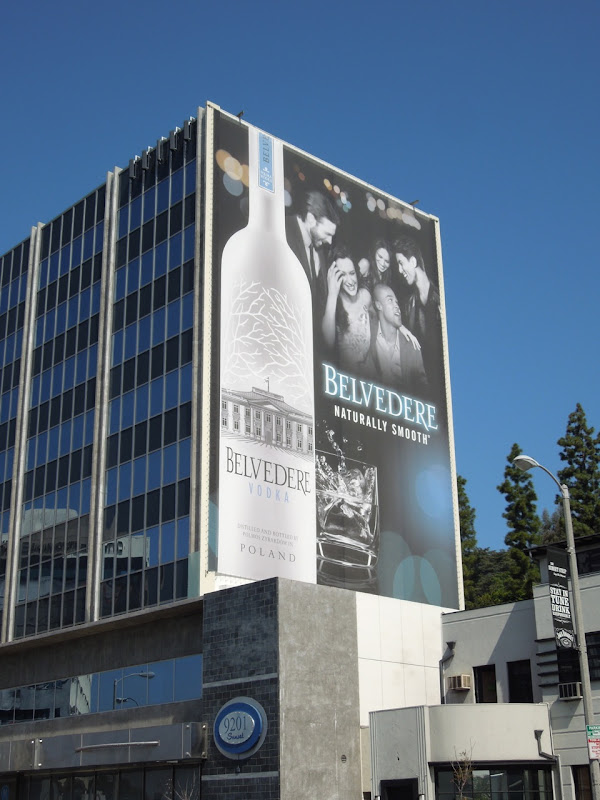 Belvedere Vodka Naturally Smooth billboard
