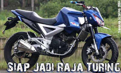 yamaha scorpio modif street fighter