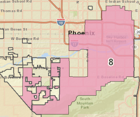 phoenix city council district map Our Life In Laveen December 2013 phoenix city council district map