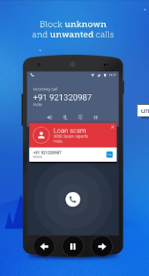 TrueCaller call blocker