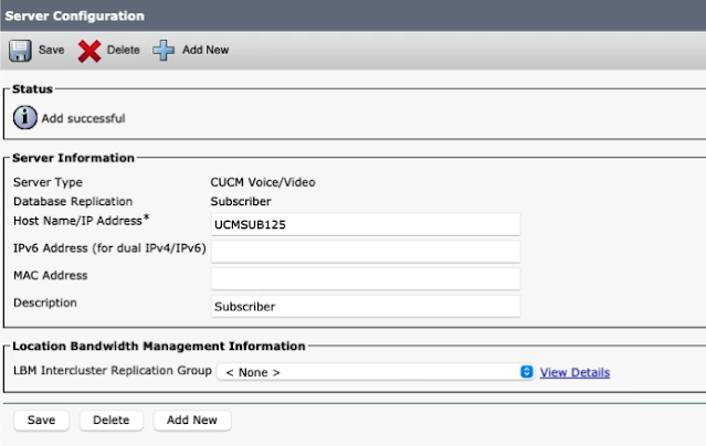 Add Process Node