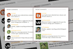 Add Recent Comments Widget With Avatars To Blogger