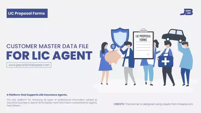 Master Data File of LIC Agents Customer