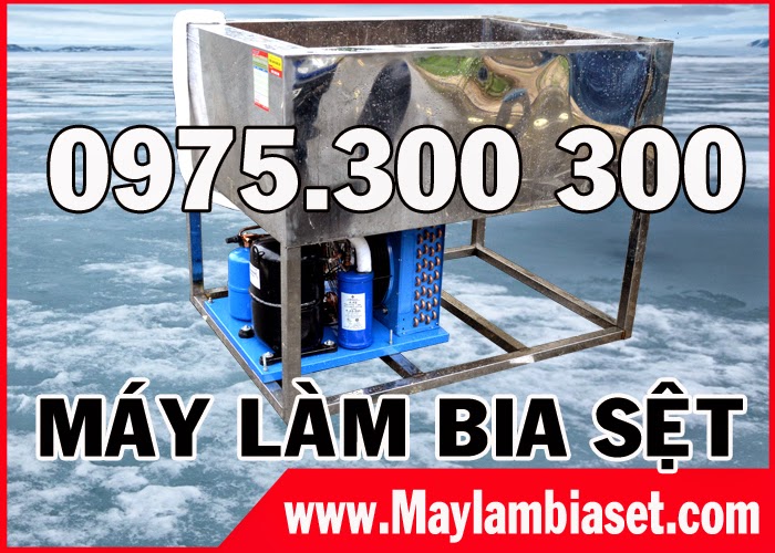 Tủ lắc xê bia sệt, máy làm bia tuyết