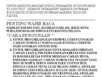 Cara Menghilangkan Tulisan Bolpoin Di Kertas