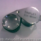 Loupe pembesran 10 kali