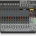  Behringer XENYX QX2222USB Premium 22-Input 2by2-Bus Mixer with XENYX Mic Preamps and Compressors, Klark Teknik Multi-FX Processor, Wireless Option and USB Audio Interface