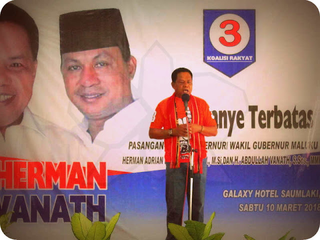 Herman Koedoeboen dan Abdullah Vanath Janjikan Perubahan Untuk Maluku