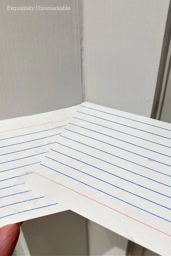 Using Index Cards To Find An Angle