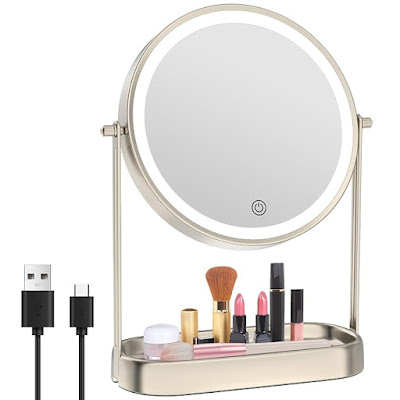 Best wall mount makeup mirror | best lighted wall mounted makeup mirror.
