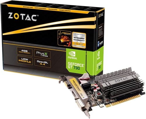 ZOTAC GeForce GT 730 Zone Edition 4GB DDR3