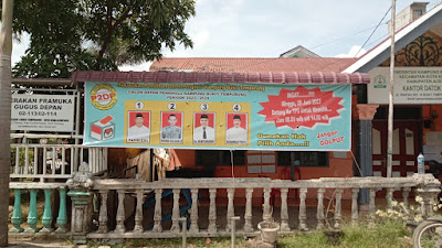 4 Calon Kandidat Bertarung Dalam Pemilihan Kepala Desa Kampung Bukit Tempurung