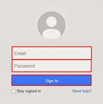 Form Login Blogger