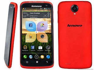 Lenovo S820 Android Warna Merah