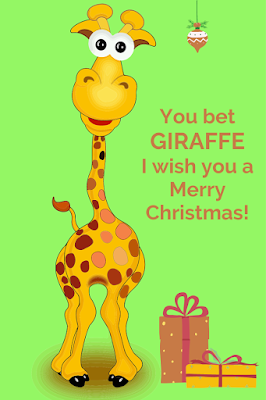 Free Printable You Bet GIRAFFE Gift Tag