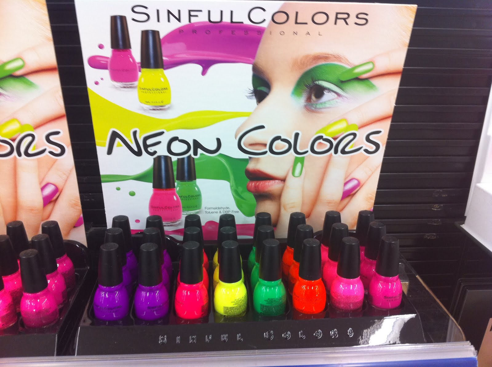 Diva Makeup Queen: Sinful Colors Neon Colors Nail Polish