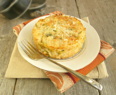 Baked Rice and Zucchini Cakes