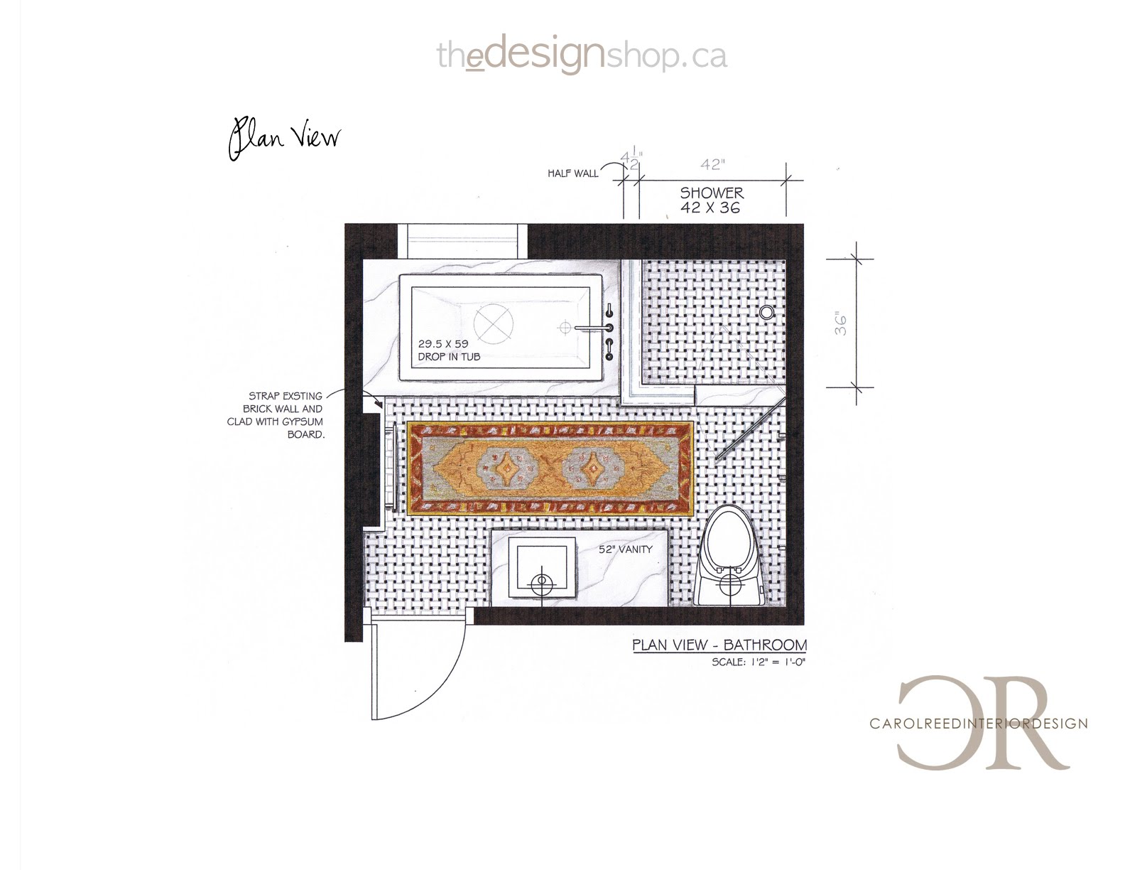 Small Bathroom Floor Plans