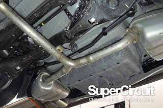 Honda CR-V 1.5 turbo with the SUPERCIRCUIT Rear Lower Bar installed.