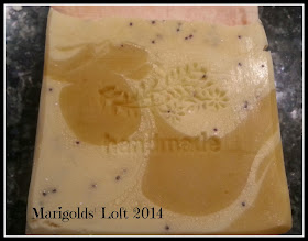 Vanilla, Lemon and Poppy Seed Handmade Soap