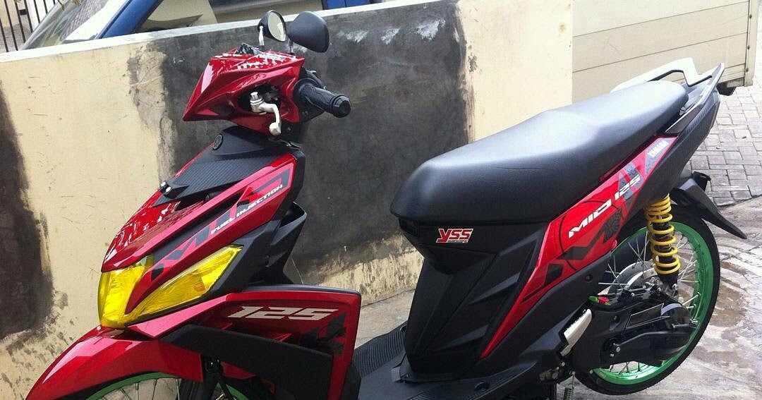 Koleksi Ide 60 Modifikasi Motor Mio M3 Hitam Terlengkap 