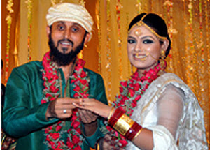 Bangladeshi actress and model Nusrat Imroz Tisha with mostofa sarwar faruki