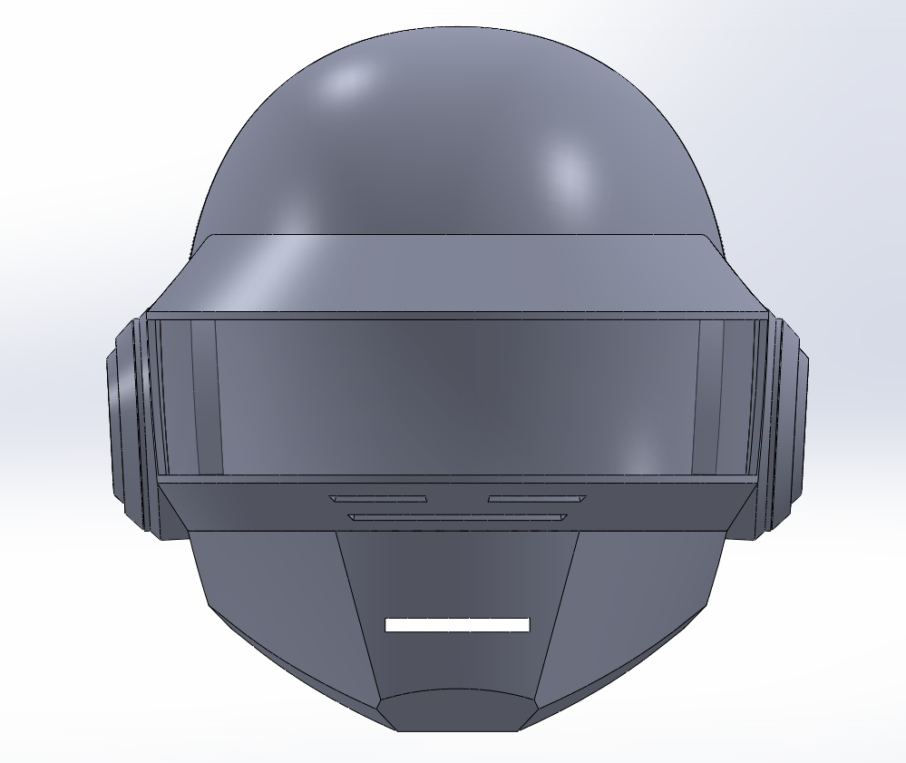Uiproductions Daft Punk Thomas Helmet