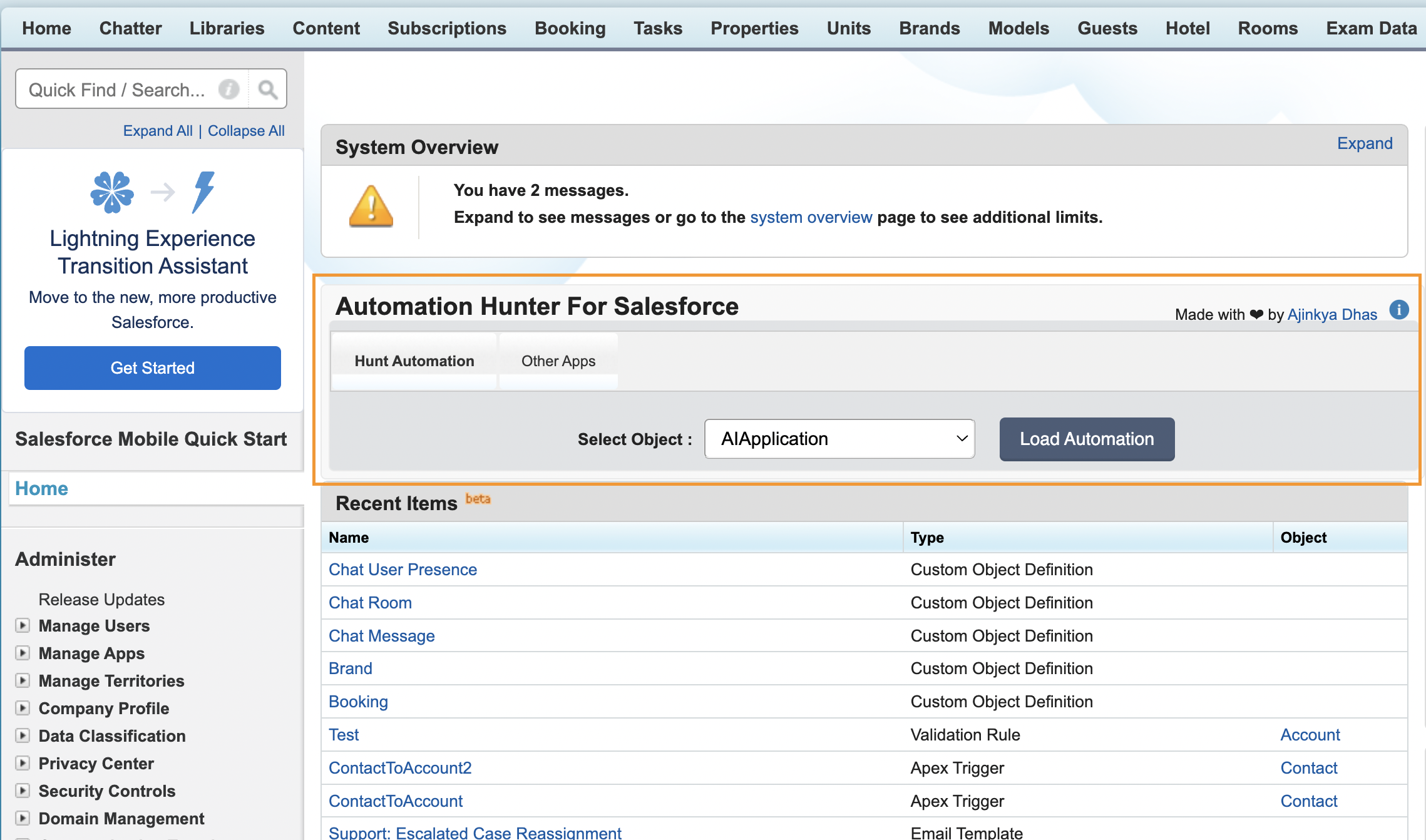 Automation Hunter For Salesforce 2