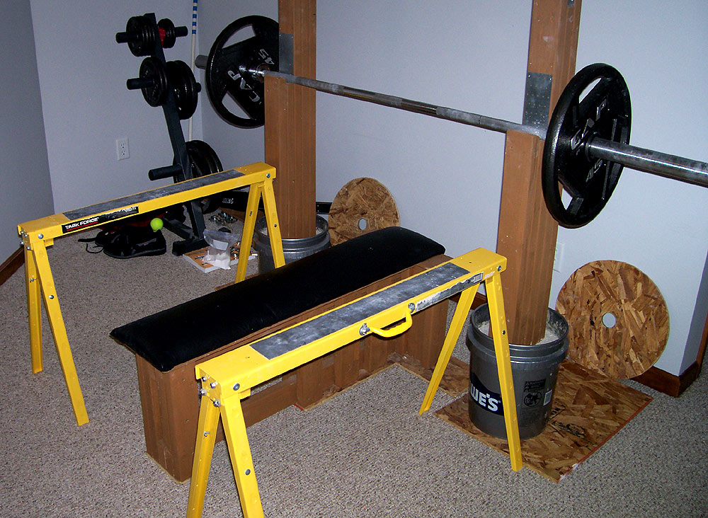 Weight Bench Incline together with DIY Wooden Bench Press Rack 