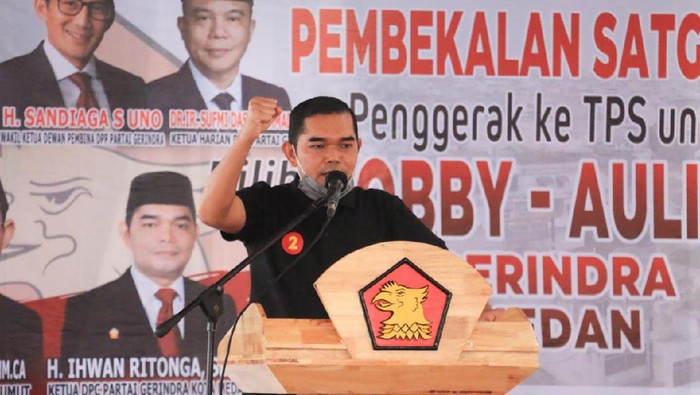 Gerindra Depak Anggotanya yang Tak Dukung Bobby di Pilkada Medan