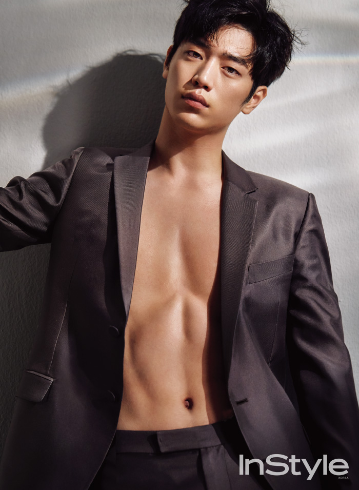 Seo Kang Joon Bares Abs in InStyle Korea's August Issue 