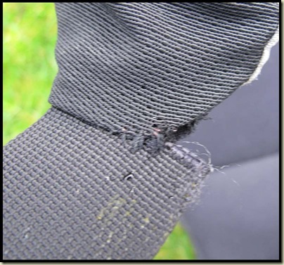 Golite Quest - hip belt wear (1)