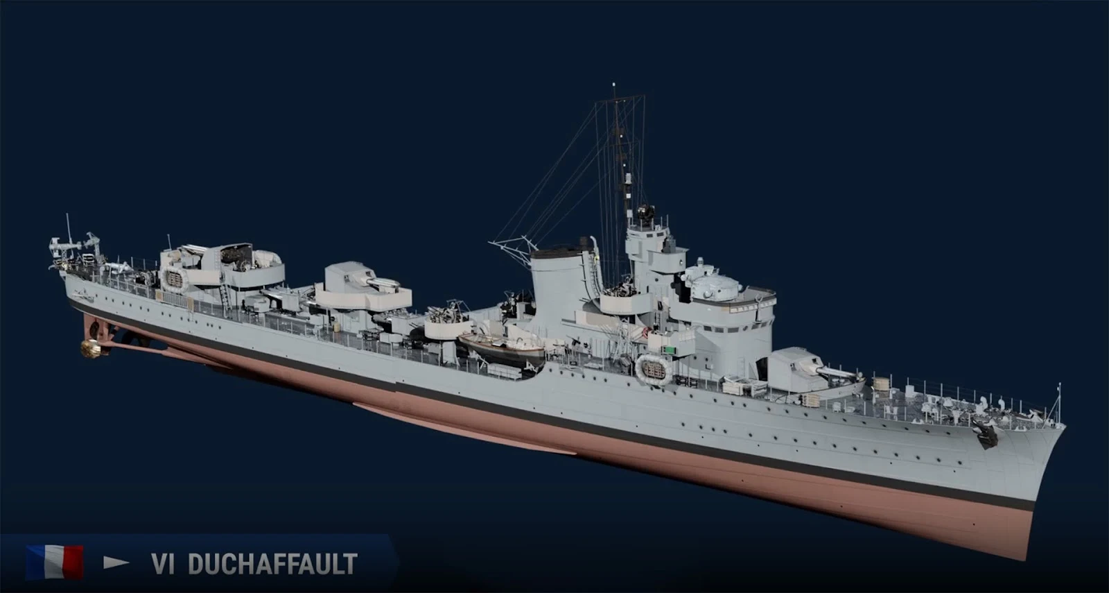 Image of French Destroyer Duchaffault