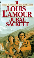 Jubal Sackett by Louis L'Amour, image courtesy of FantasticFiction