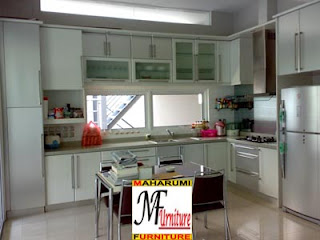 workshop custom setting interior furniture - kitchen set dapur - Maharumi Furniture