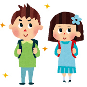 入学式のイラスト「小学生」