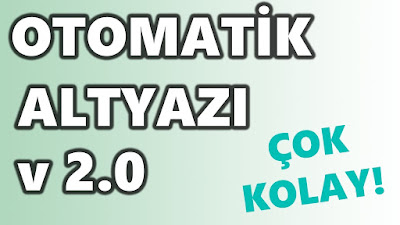 Youtube otomatik altyazı oluşturma programı