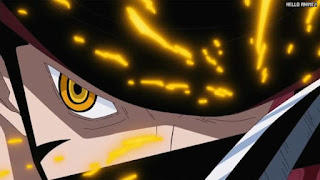 ワンピースアニメ 頂上戦争編 470話 ジュラキュール・ミホーク Dracule Mihawk | ONE PIECE Episode 470