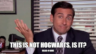 This is not Hogwart's, is it?