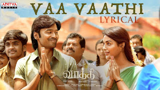 Vaa Vaathi Song Lyrics In English – Vaati
