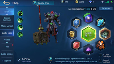 Cara daparkan hero secara gratis, cara dapat hero gratis permanen ml, cara mendapatkan fragmen hero dengan cepat, cara mendapatkan hero dengan lucky spin