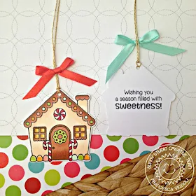 Sunny Studio Stamps: Jolly Gingerbread Christmas Gift Tags by Franci Vignoli