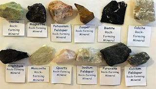 The Common Rock Forming Minerals